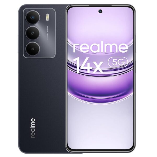 realme 14X 5G - Noir, 8+10/256 Go