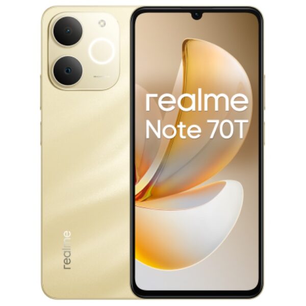 realme Note 70T - 4/256 Go, Or