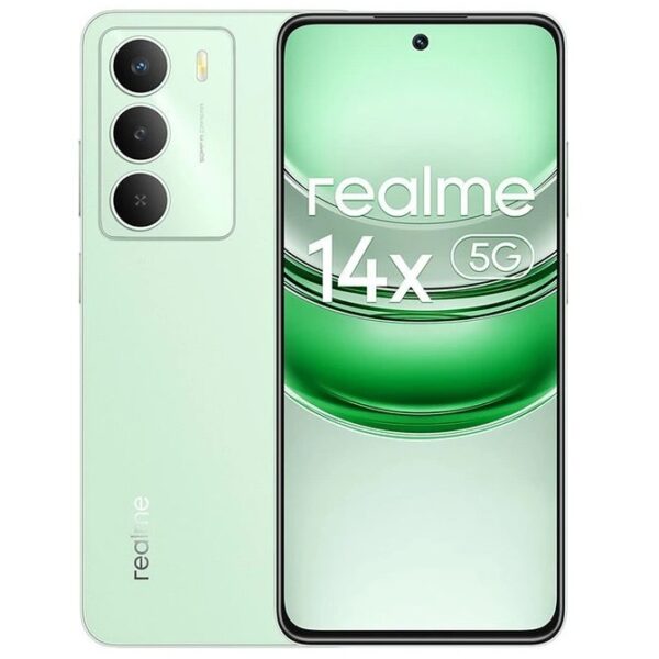 realme 14X 5G - Vert, 8+10/256 Go